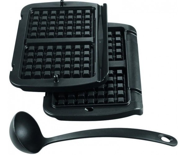 Tefal Форма для випікання вафель грилів Optigrill алюміній чорний, фото №1