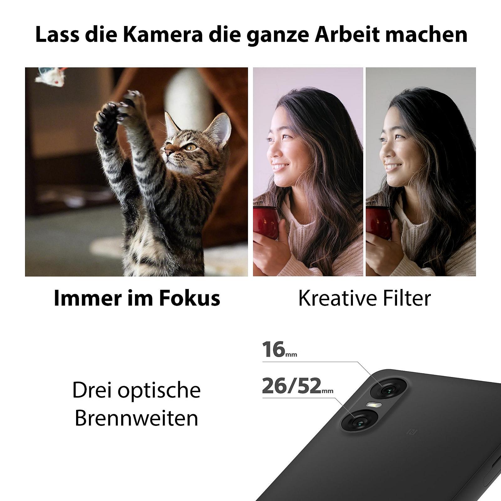 Смартфон Sony Xperia 10 VI 6.1" 21:9 OLED 5000 мАч 3.5 мм Audio Android 14 IP65/68 Dual SIM White, фото №6