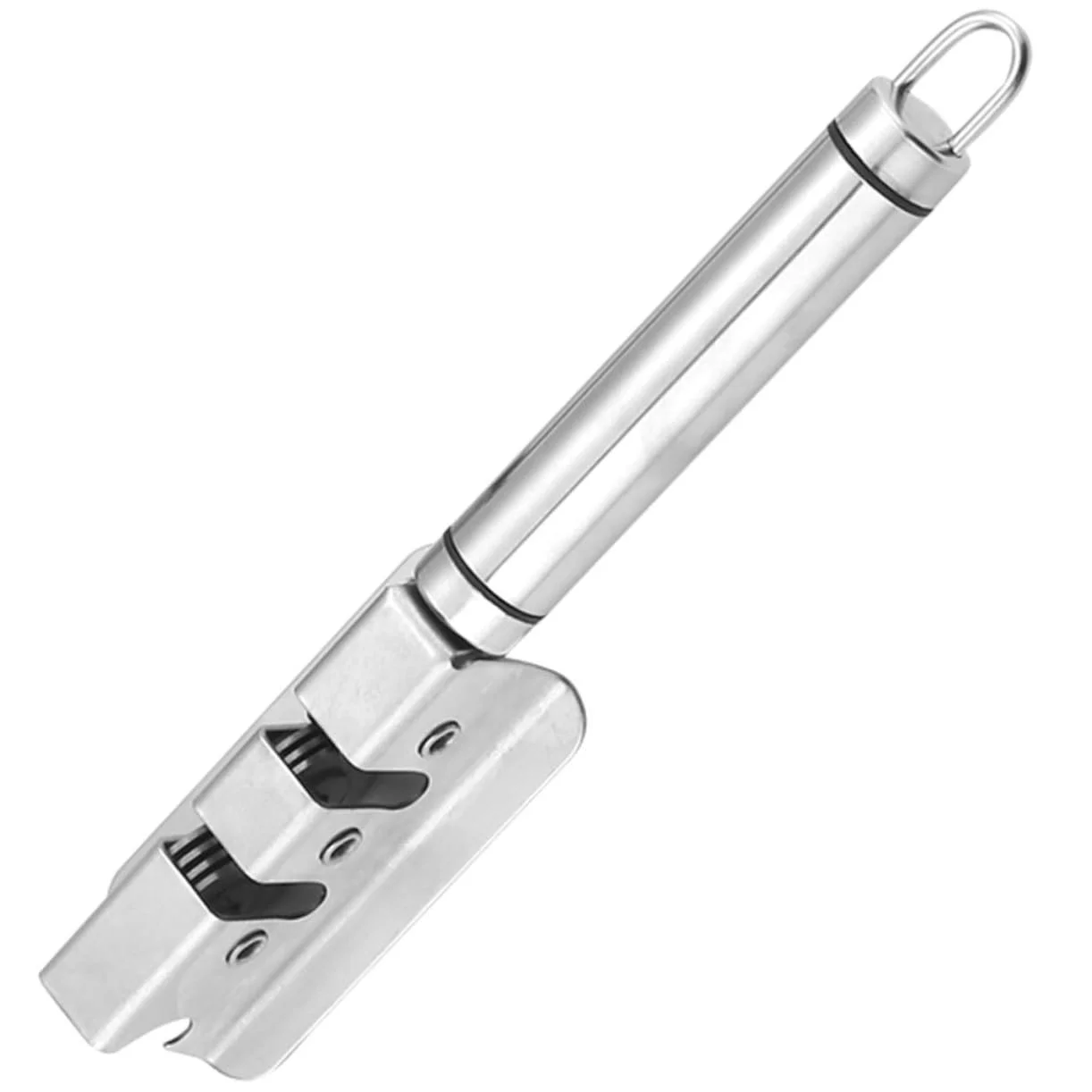 Точилка для ножей и ножниц ручная эргономичная из нержавеющей стали, фото №1