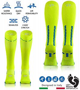 Компрессионные носки Sesto Senso Спортивные Цветные Высокие Спортивные Носки Гольфы для бега synthetic.ua - Фото 1