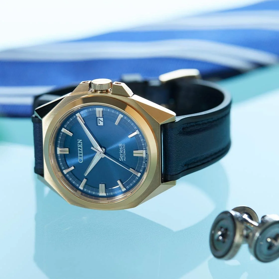 Мужские Аналоговые Автоматические Часы Citizen Series 8, фото №6 Мужские Аналоговые Автоматические Часы Citizen Series 8, фото №6