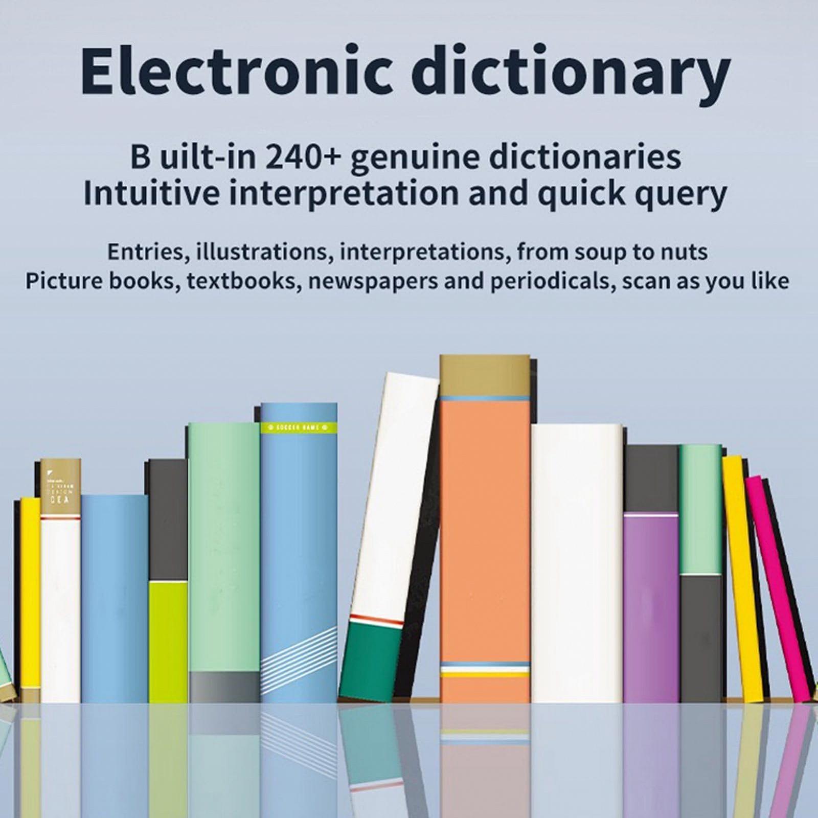 Ручка-сканер Jectse, Пристрій для перетворення тексту в мовлення, Інтелектуальна, Бездротовий голосовий, Підтримка 117 мов, для студентів, які вивчають мови, фото №7