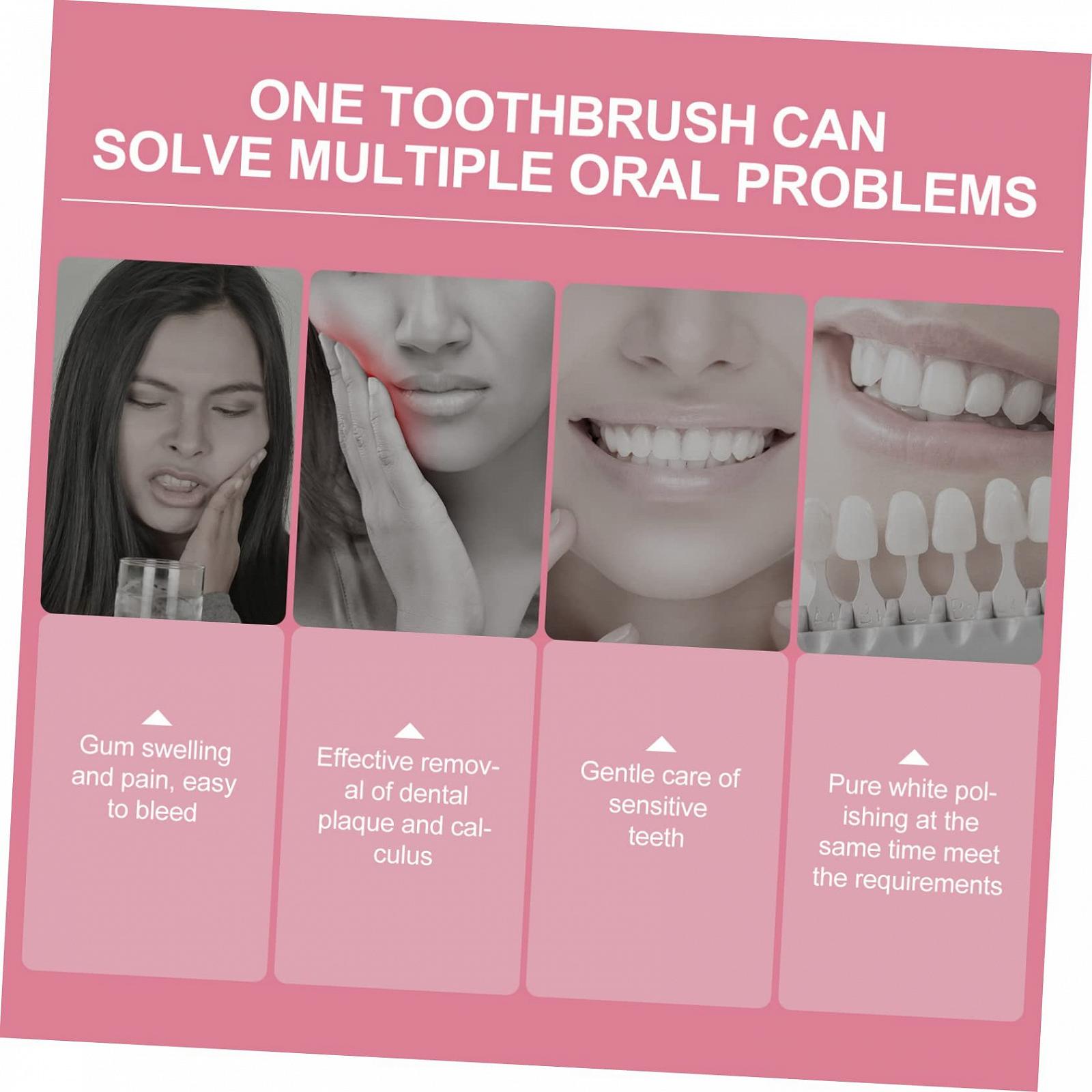 Електрична зубна щітка CALLARON Pink ABS, фото №9