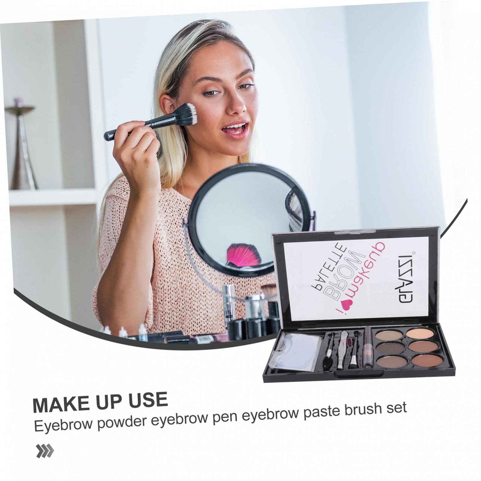 Набір Beaupretty Матова пігментована шімерна Пудра для брів, фото №5 Набір Beaupretty Матова пігментована шімерна Пудра для брів, фото №5