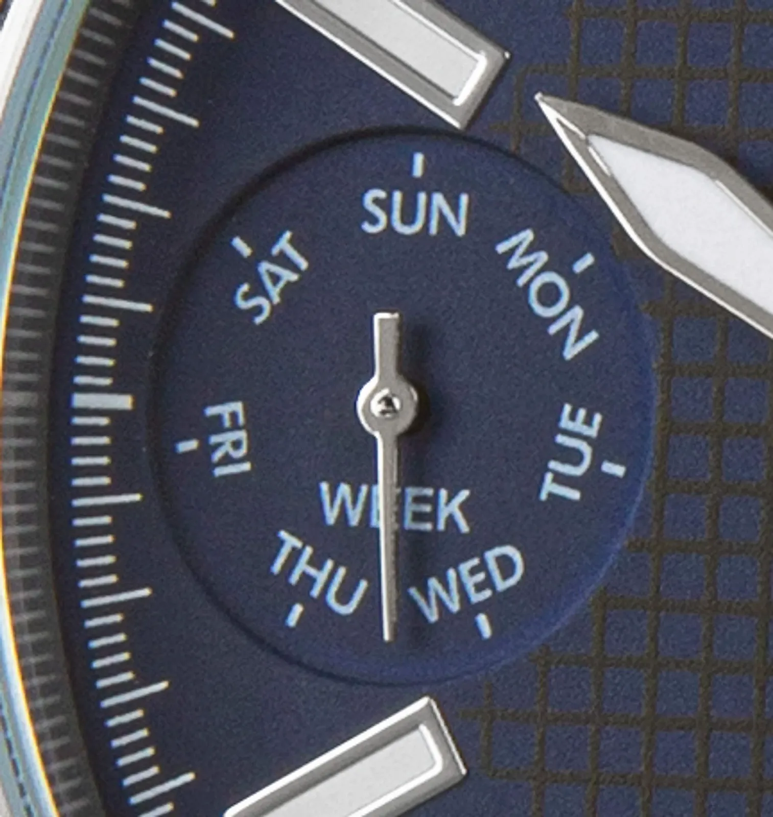 Радіокерований годинник з нержавіючої сталі з датою, днем тижня, фото №5 Радіокерований годинник з нержавіючої сталі з датою, днем тижня, фото №5