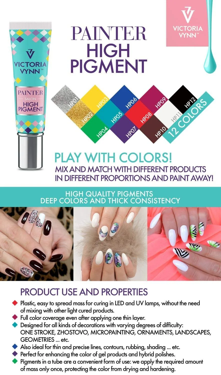 Гель-лак Victoria Vynn High Pigment UV LED Nail Art 7 мл HP10 Коричневый, фото №1 Гель-лак Victoria Vynn High Pigment UV LED Nail Art 7 мл HP10 Коричневый, фото №1