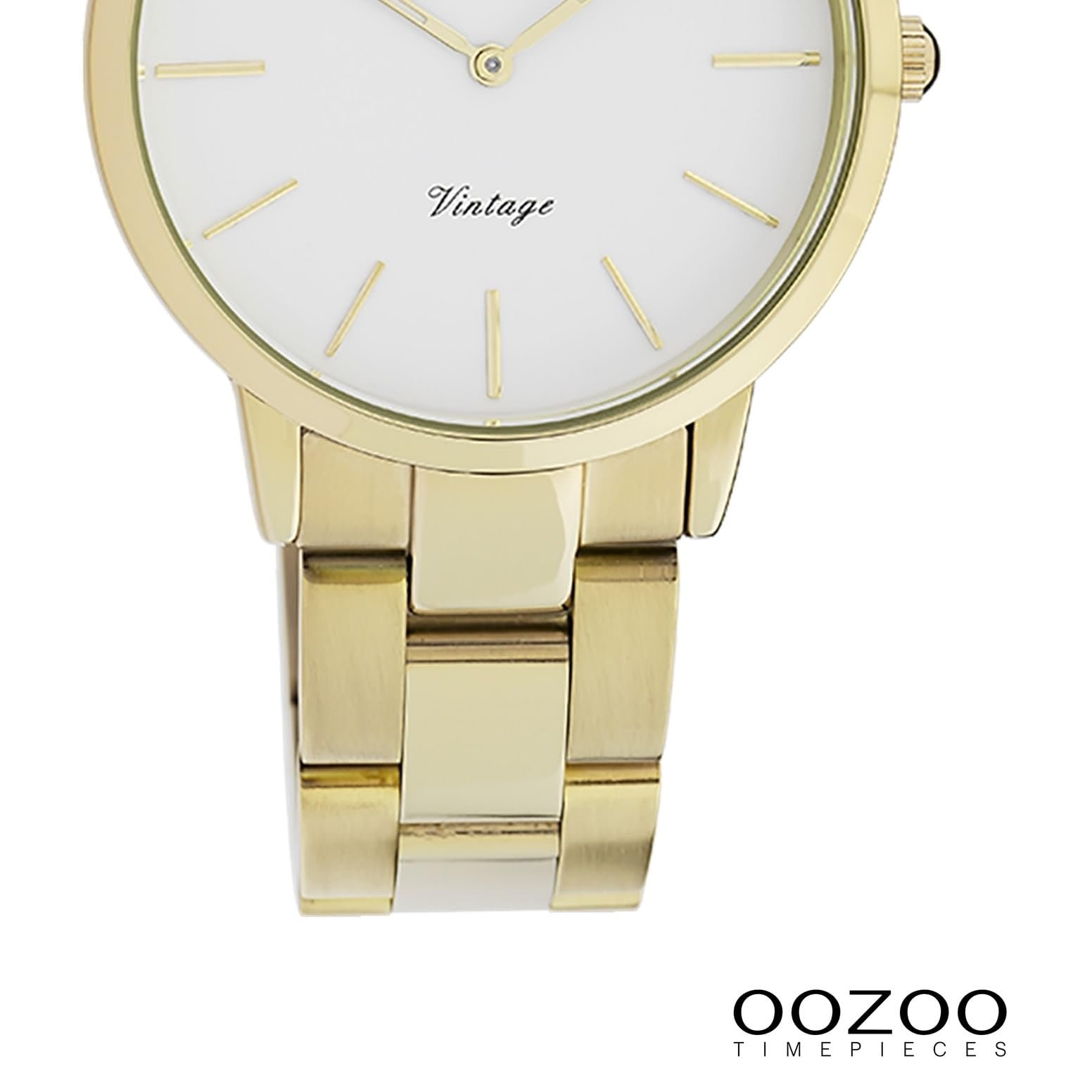 Часы Oozoo Винтаж Женские C20046 Белый / Золотой, фото №3