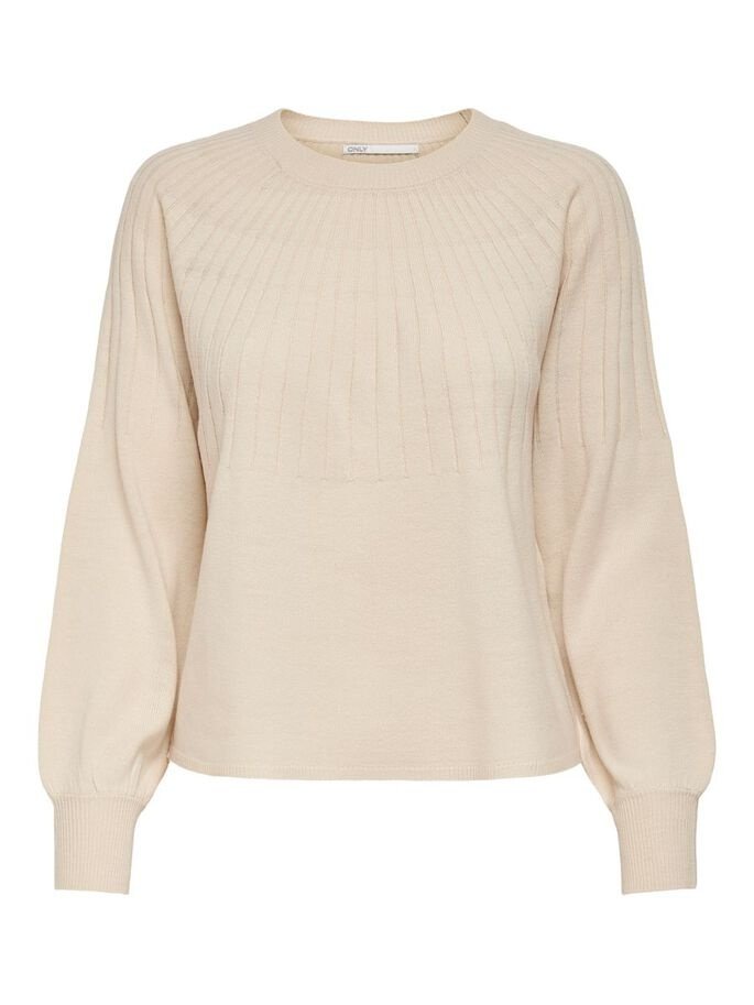 Пуловер ONLAMALIA L/S PULLOVER CC KNT 15219325 Pumice Stone ONLY L, фото №1