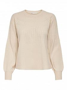 Пуловер ONLAMALIA L/S PULLOVER CC KNT 15219325 Pumice Stone ONLY M - Фото 1