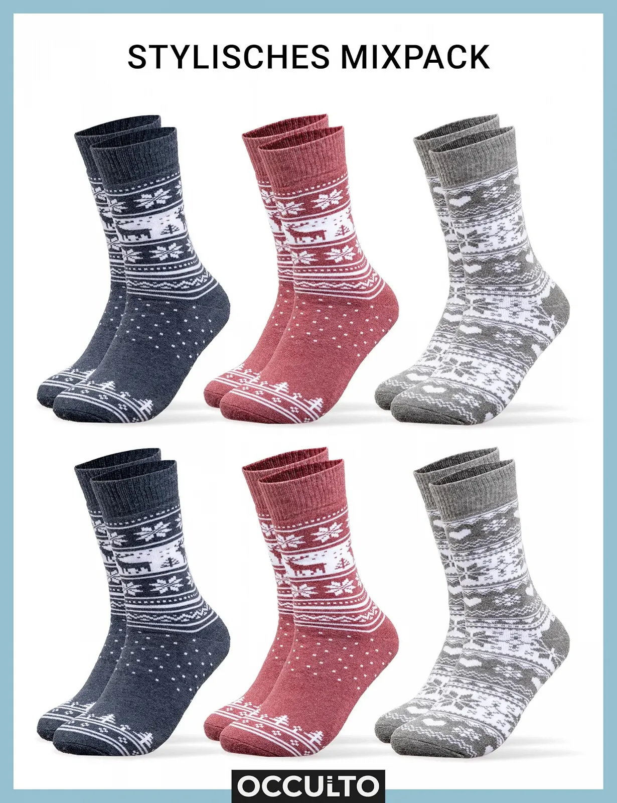Шкарпетки Occulto Жіночі Норвезькі, фото №2
