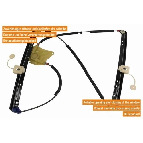 Склопідйомник VAICO V10-9817 Original VAICO Quality для AUDI SEAT SKODA VW VAG, фото №2