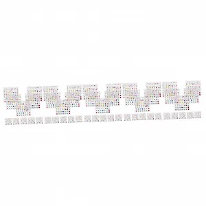 Наклейки Стразы Жемчужные Tofficu Symphony 50 листов - Фото 1