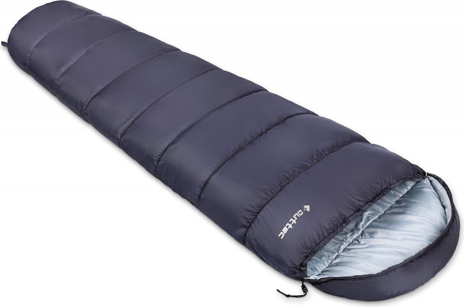 Спальний мішок Outtec Mummy з капюшоном Ультралегкий Маленький розмір для дітей та дорослих, фото №1 Спальний мішок Outtec Mummy з капюшоном Ультралегкий Маленький розмір для дітей та дорослих, фото №1