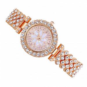 Купить Часы женские LIFKOME Full Diamond Серебристый - Фото 1 Часы женские LIFKOME Full Diamond Серебристый - Фото 1
