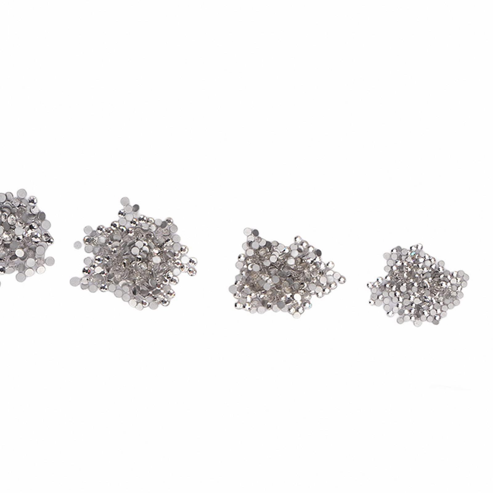 Стразы для ногтей Белый, 1 пакетик, фото №8 Стразы для ногтей Белый, 1 пакетик, фото №8