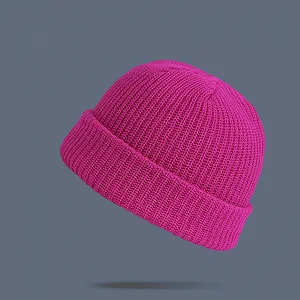 Японська Шапка Унісекс В'язана Зима Товста synthetic.ua - Фото 1