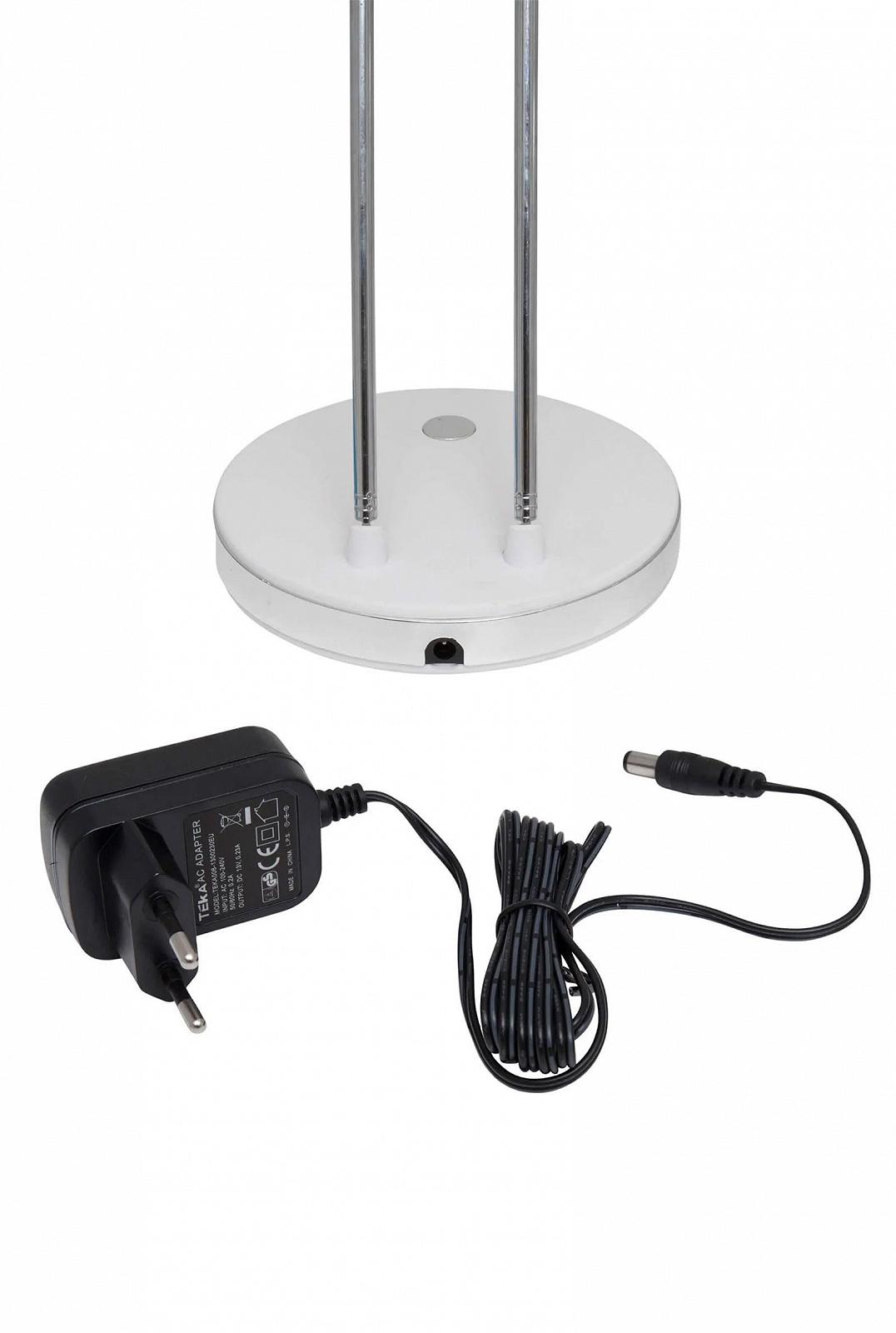 Настільна лампа MAUL Puck LED 1300 Люкс 6500 К Біла, фото №7