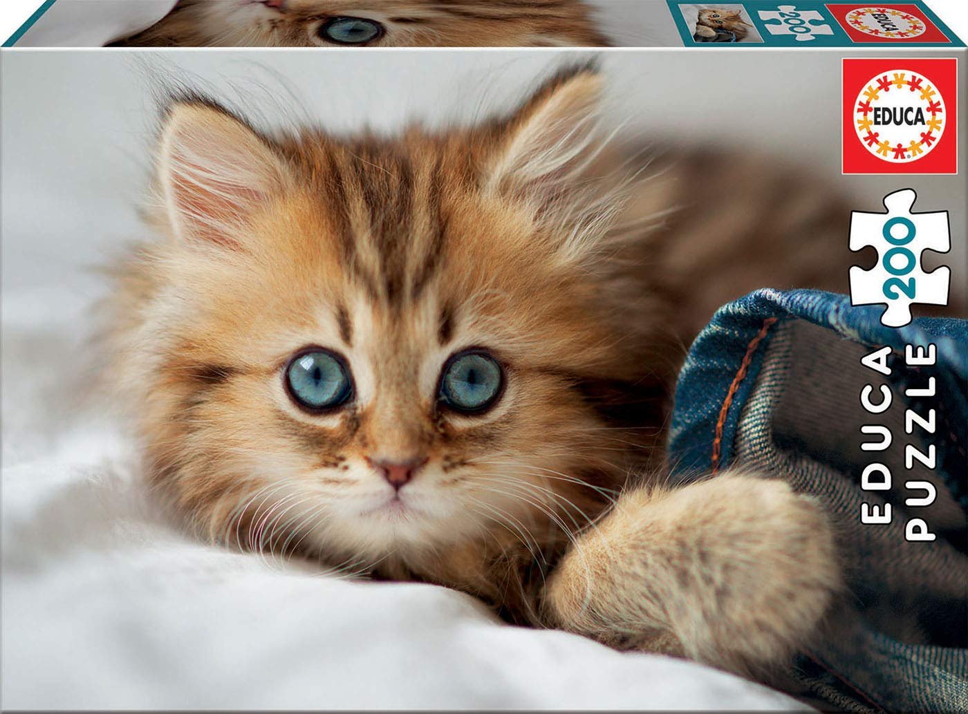 Пазл Educa 17154 Kitten 200 элементов, фото №1 Пазл Educa 17154 Kitten 200 элементов, фото №1