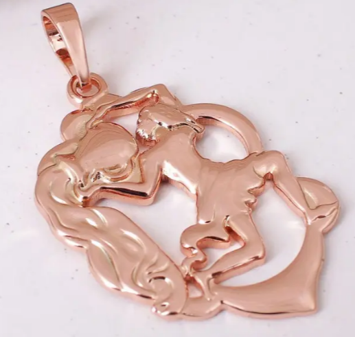 Жіноча підвіска: Водолій-знак зодіаку, фото №2