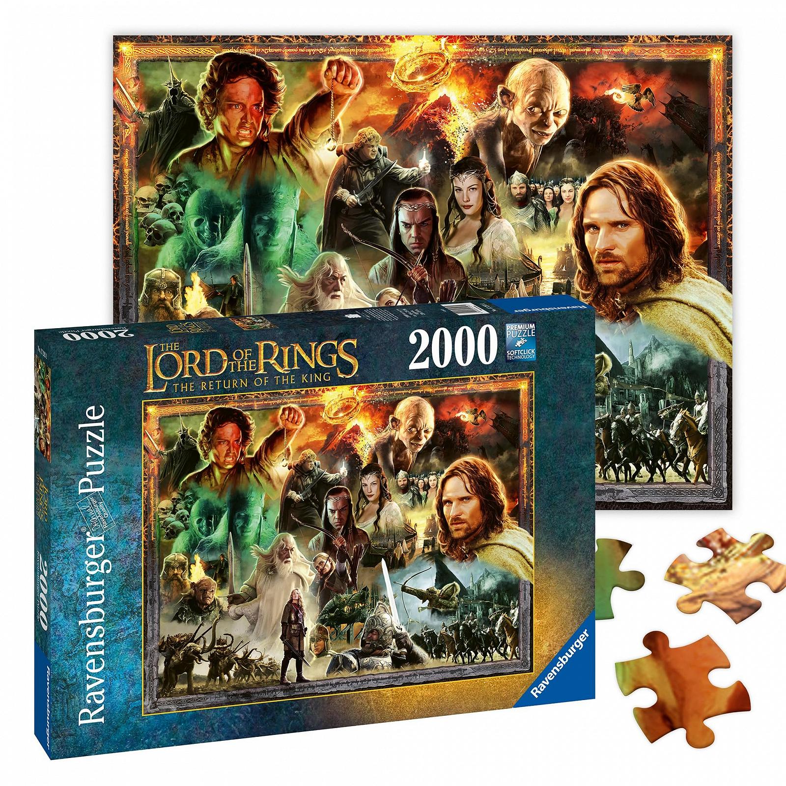 Пазл Ravensburger Lord of the Rings Gifts Return of the King 2000 деталей от 12 лет, фото №1