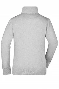 Женская спортивная куртка James & Nicholson Высококачественная спортивная куртка со стойким воротником synthetic.ua - Фото 1