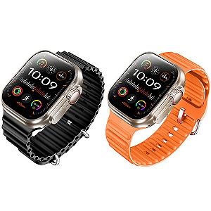 Смарт годинник Remax Ultra 2 WATCH16 230 мАг Титаново-золотий synthetic.ua - Фото 1
