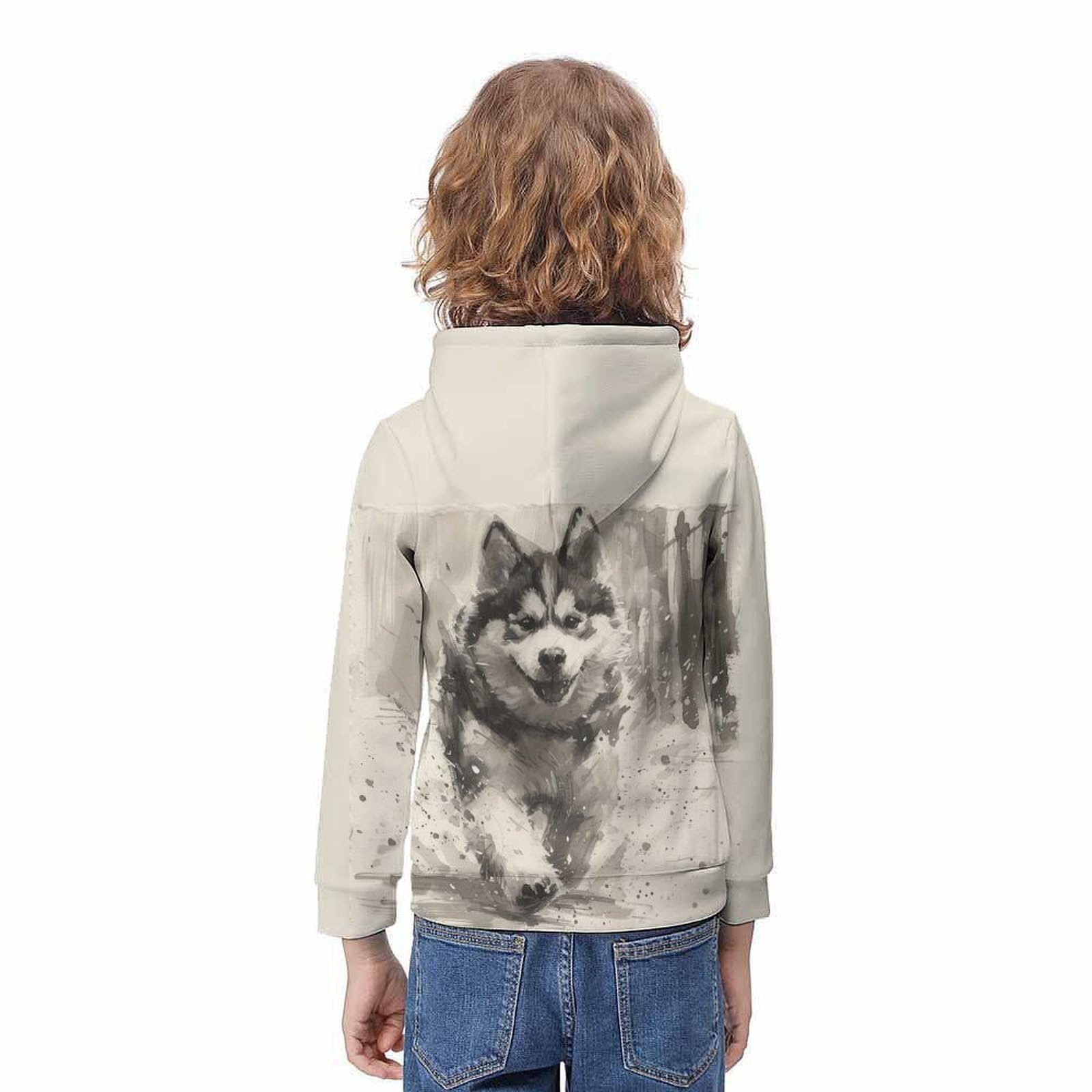 Худі KHHKJBVCE Скелет 3D для дітей Спортивний, фото №4