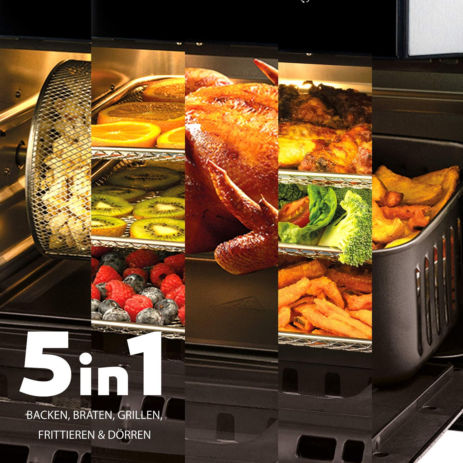 Аэрофритюрница Balter HL-1200 12 л LCD дисплей 10 программ, фото №6