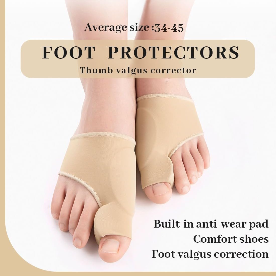 Пов'язка Захисна Для Великого Пальця Стопи 2 шт., фото №2