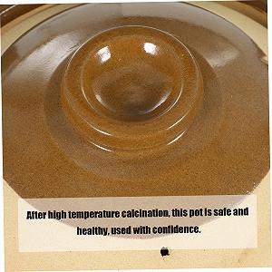 Горшок для запекания VALICLUD керамический термостойкий антипригарный для газовых плит synthetic.ua - Фото 1