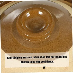 Горшок для запекания VALICLUD керамический термостойкий антипригарный для газовых плит synthetic.ua - Фото 1