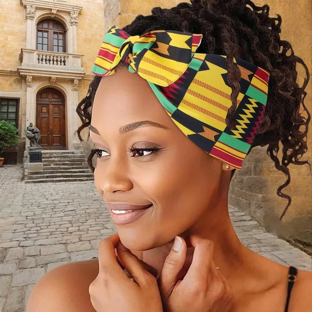 Жіночий Пов'язка Ancho Lazo Estampado Floral Retro Зручна та дихаюча, фото №6