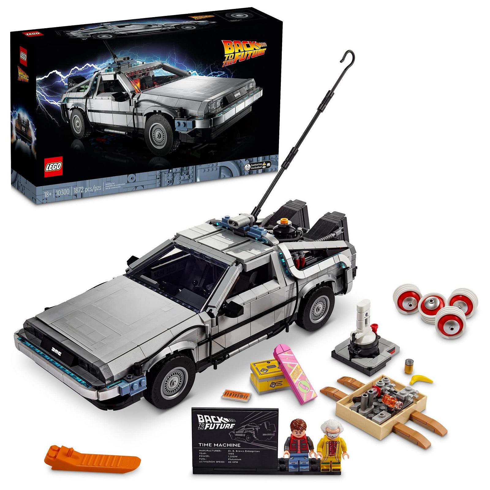 Конструктор LEGO Back to The Future Time Machine 10300 для дорослих 1856 штук, фото №1