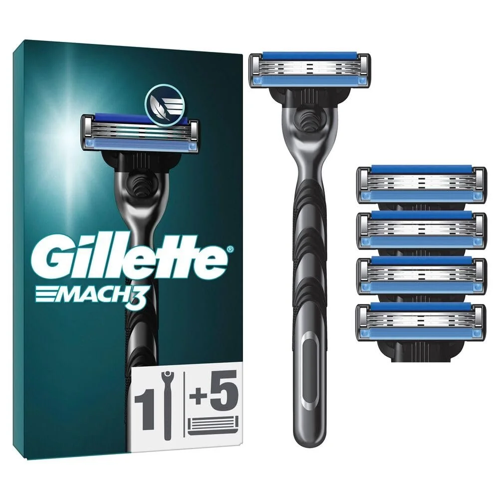 Бритва Gillette Mach3 Basic с 1 сменным лезвием, фото №1