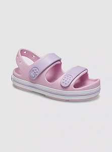 Сандалии CROCS Crocband Cruiser Sandal K Sdt 209423-84I цвета Ballerina/Lavender, размер 33 - Фото 1