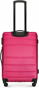 Валіза WITTCHEN Globe Line 26 л. Рожевий synthetic.ua - Фото 1