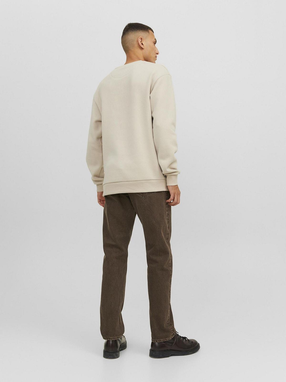 Чоловічий світшот JACK & JONES Однотонний світшот, фото №5