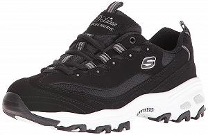 Кросівки Skechers D'Lites Extreme 11422 BKW, жіночі - Фото 1