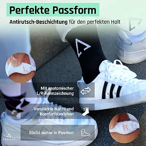 Носки Treazy Tennis Crew из органического хлопка synthetic.ua - Фото 1