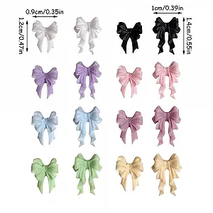 Украшения для ногтей Бантик Разные Цвета, 50 шт synthetic.ua - Фото 1