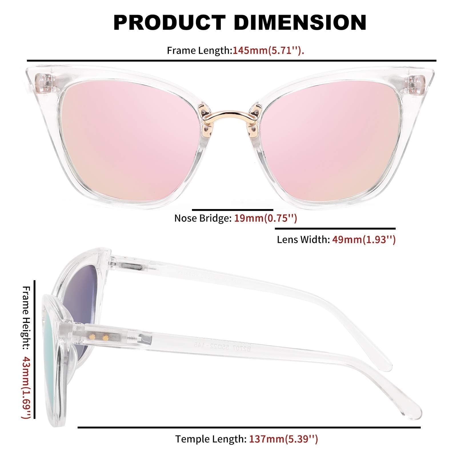 Сонцезахисні окуляри Котяче око FEISEDY Вінтаж B2707 Поляризовані UV400, фото №5 Сонцезахисні окуляри Котяче око FEISEDY Вінтаж B2707 Поляризовані UV400, фото №5