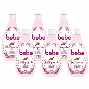 Бальзам для тіла Bebe Soft Rich з бджолиним воском і маслом ши для сухої шкіри 6 x 400 мл - Фото 1