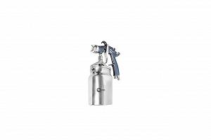 Краскопульты Intertool Пневмопистолет лакокрасочный HP - нижний бак 1000 мл x 1,8 мм  PT-0140 synthetic.ua - Фото 1