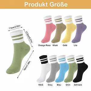 9 пар носков, женские, размер 39-42, эластичные, разноцветные теннисные носки, спортивные носки в полоску, хлопковые носки для тенниса, спорта, бега, зала, работы цена на synthetic.ua - Фото 1 9 пар носков, женские, размер 39-42, эластичные, разноцветные теннисные носки, спортивные носки в полоску, хлопковые носки для тенниса, спорта, бега, зала, работы synthetic.ua - Фото 1