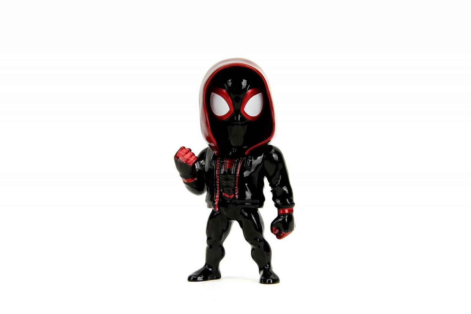 Набор фигурок Jada Toys Marvel Spider-Man (Spiderman, Venom, Miles Morales, Spiderman 2099) 4 металлические фигурки 6 см, фото №4