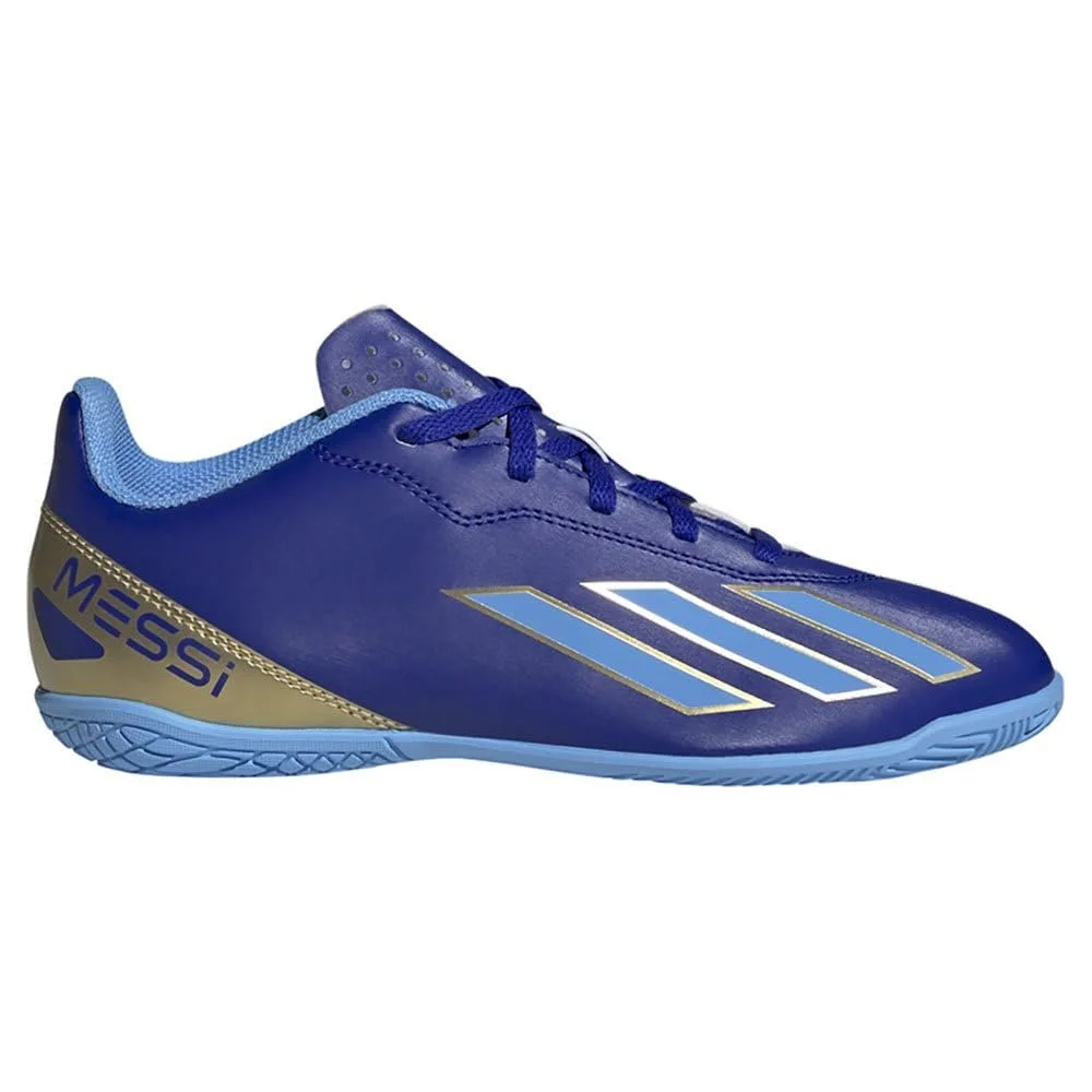 Футбольні бутси adidas X Crazyfast Messi Club Indoor для дітей, унісекс, фото №1