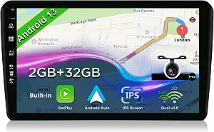 Штатная автомагнитола BXLIYER для Nissan Navara 3 D40 (2004-2010) / 9" / Сенсорная / Apple CarPlay / Android Auto / Bluetooth / WI-FI / GPS / USB - Фото 1