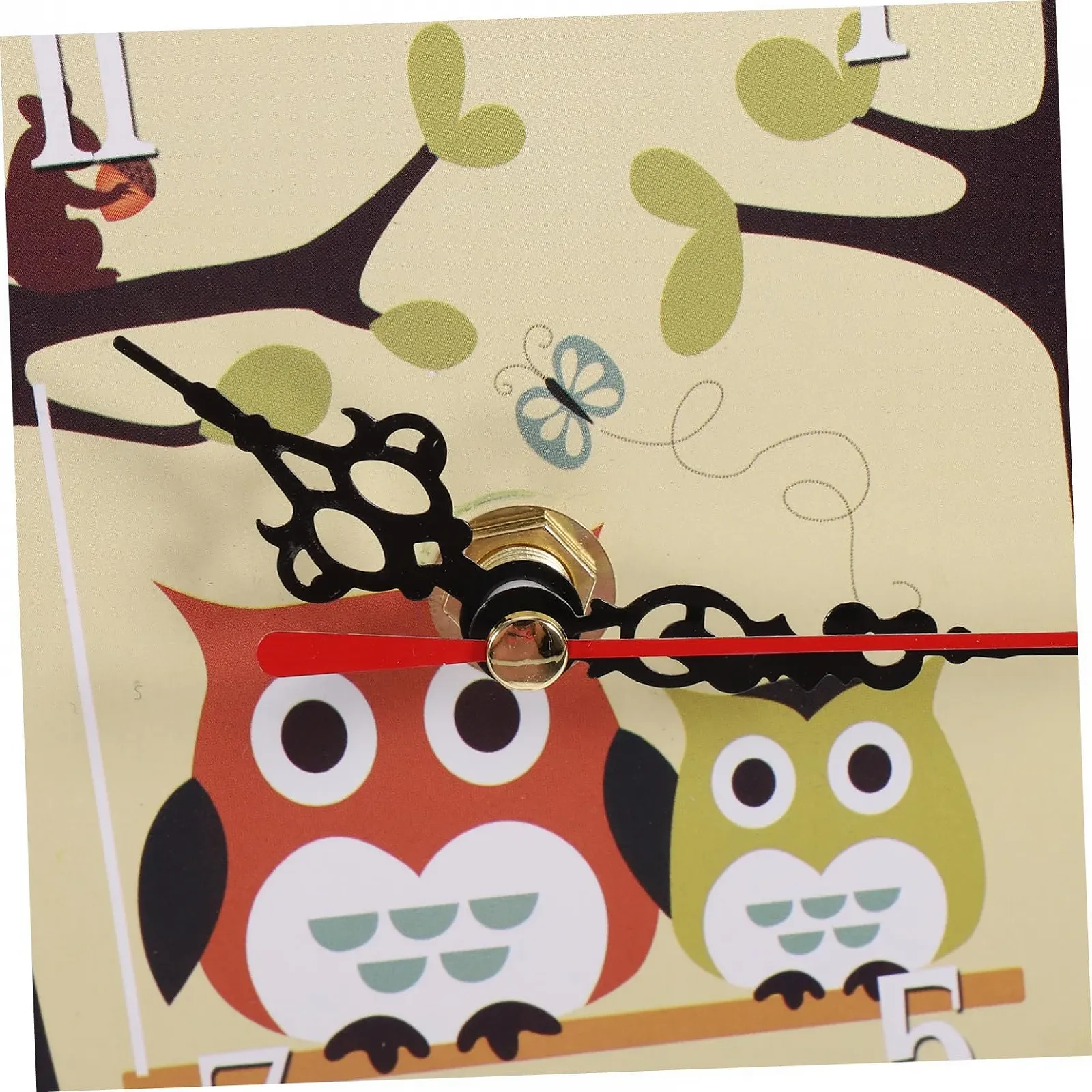 Настільний годинник у вінтажному стилі VICASKY, безшумний, мультяшний, для спальні та кабінету, на батарейках, тихий, фото №6