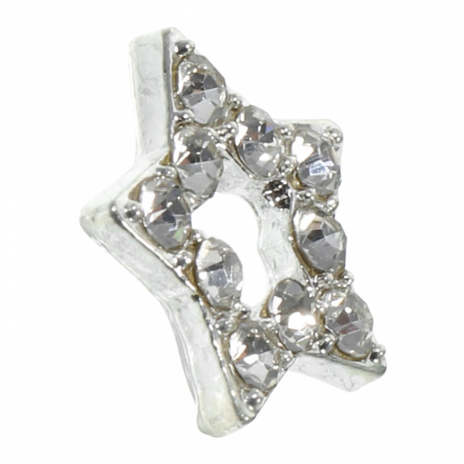 Подвески для ногтей в форме звезды 12 шт. Декоративные аксессуары для нейл-арта со стразами для акриловых ногтей, фото №2