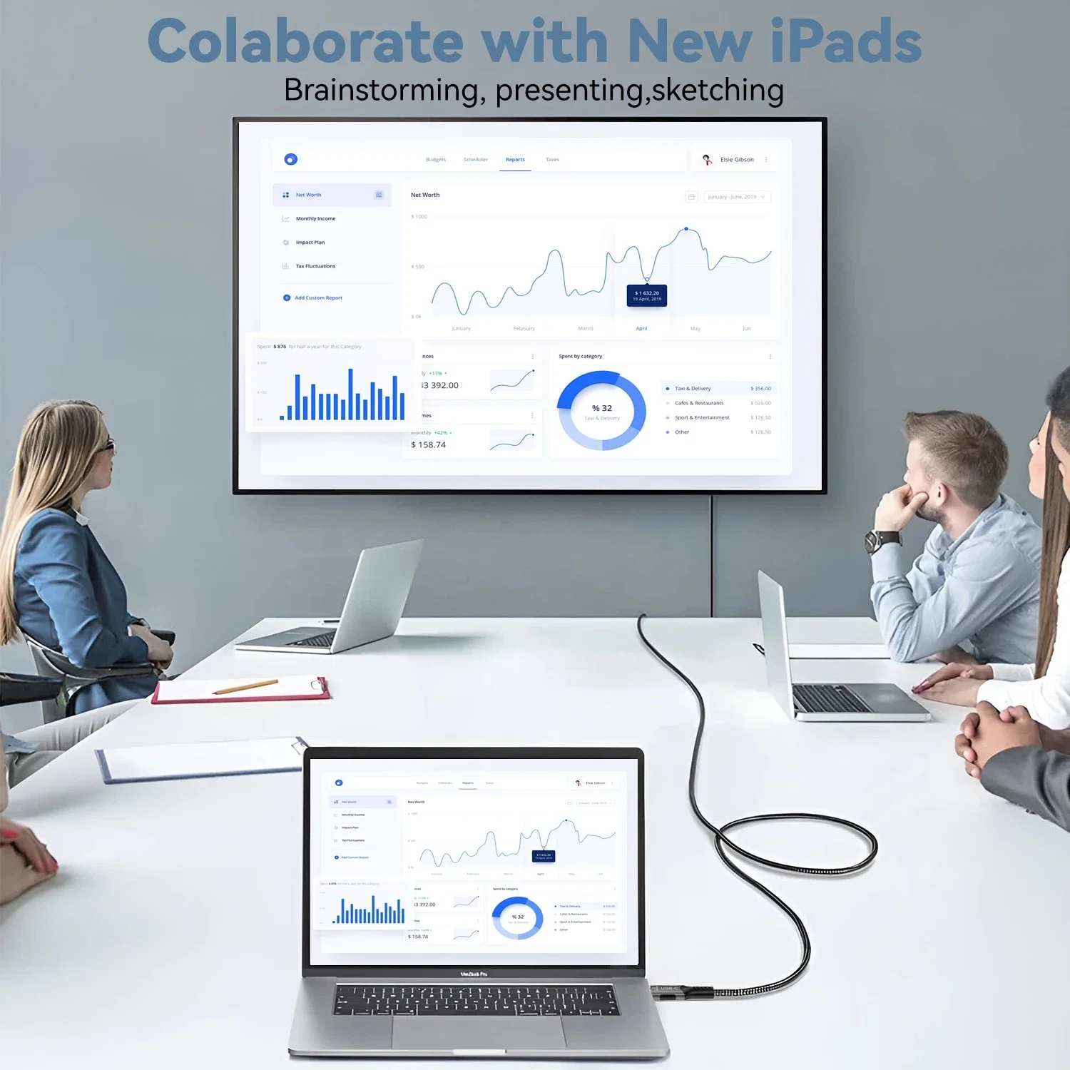 Кабель FDBRO переходник USB-C to HDMI v2.1 8K 3m, фото №12